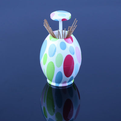 Sustainable Push Type Creative Dining Plastic Toothpick Holder